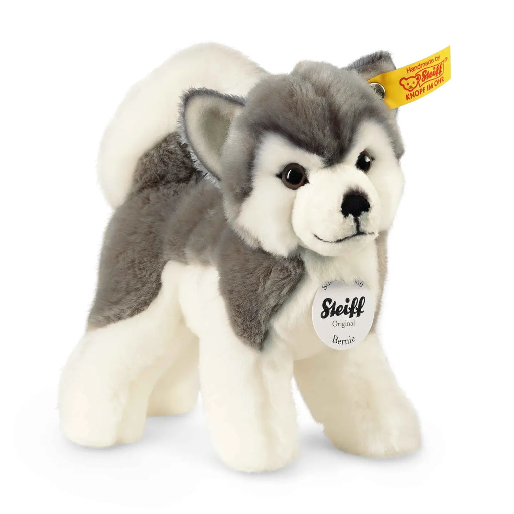 Steiff Bernie Husky Dog, 7 Inches