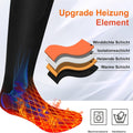 Rechargeable Heated Socks 4000mAh – Electric Battery Warming Socks for Winter Sports, Skiing, Hunting, Fishing & Outdoor Cold Weather Activities for Men & Women