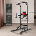 Power Tower Dip Station with Pull Up Bar – Adjustable Height Multi-Function Home Gym Strength Training Workout Station for Dips, Chin Ups, Push Ups, Leg Raises & Upper Body Exercise, 3 Models Available