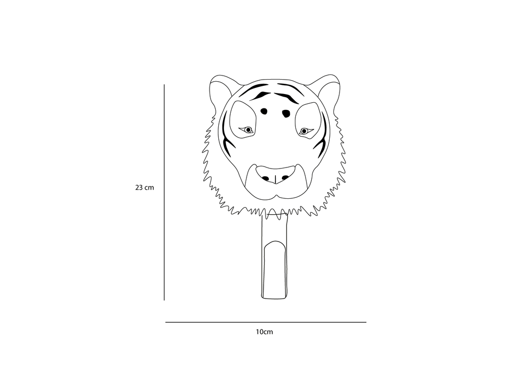 Coat Hanger - Tiger