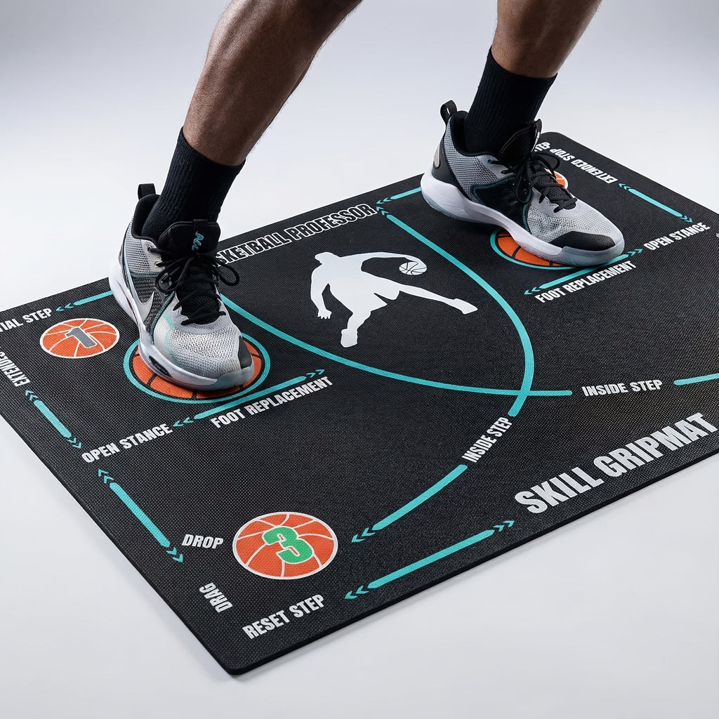 Basketball Footwork Training Mat, Anti-Slip & Step Guidance