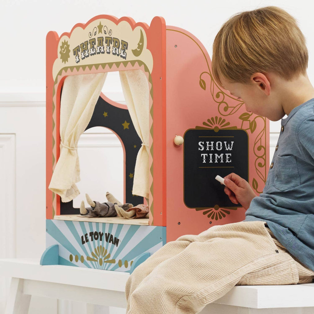 Tabletop Puppet Wooden Theater
