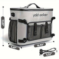 Kayak Cooler Bag with Lawn-Chair Style Seat Back – Insulated Portable Ice Chest for Kayaking, Boating, Beach, Camping & Travel, Adjustable Shoulder Strap, Keeps Drinks & Snacks Cold All Day