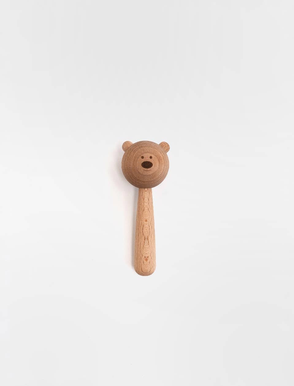 Sabo Concept Bear Rattle - Natural