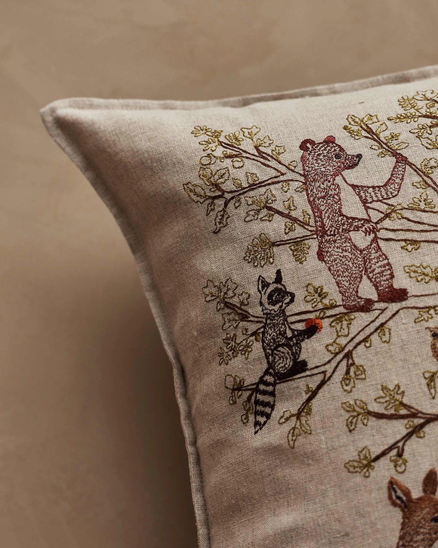 Coral & Tusk Woodland Living Tree Pillow