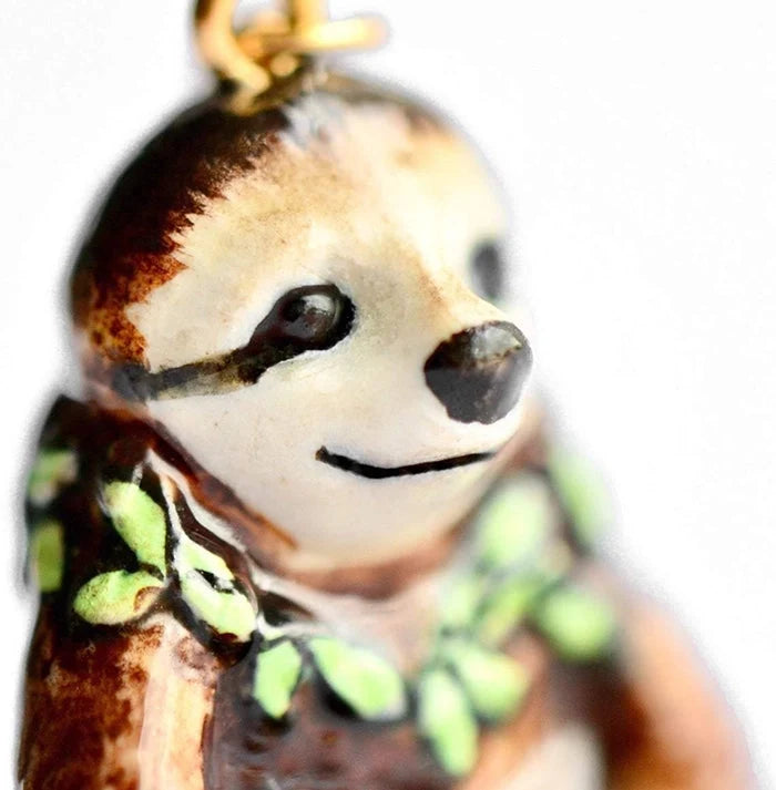 Happy Sloth Necklace