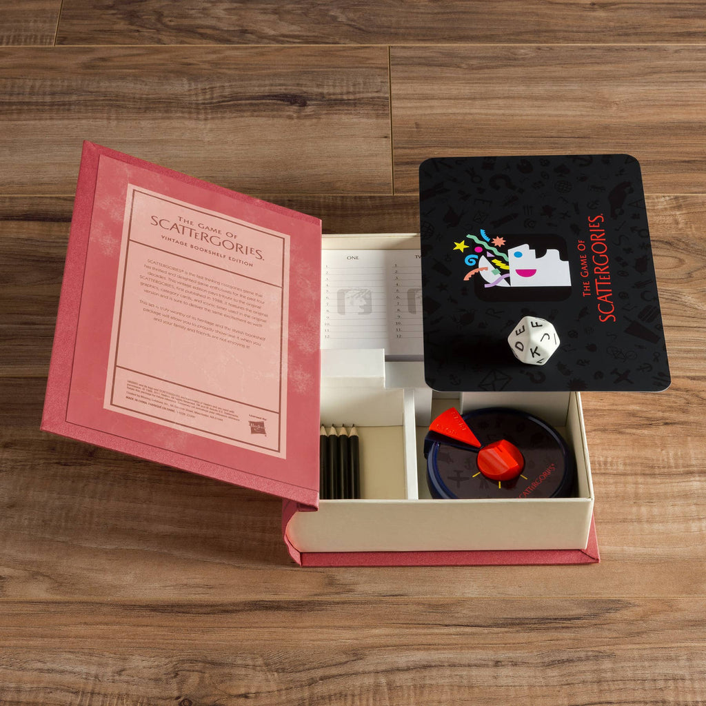 Board Game: Scattergories Vintage Bookshelf Edition