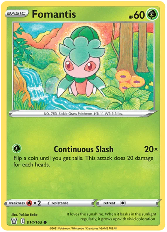Fomantis (014/163) [Sword & Shield: Battle Styles]