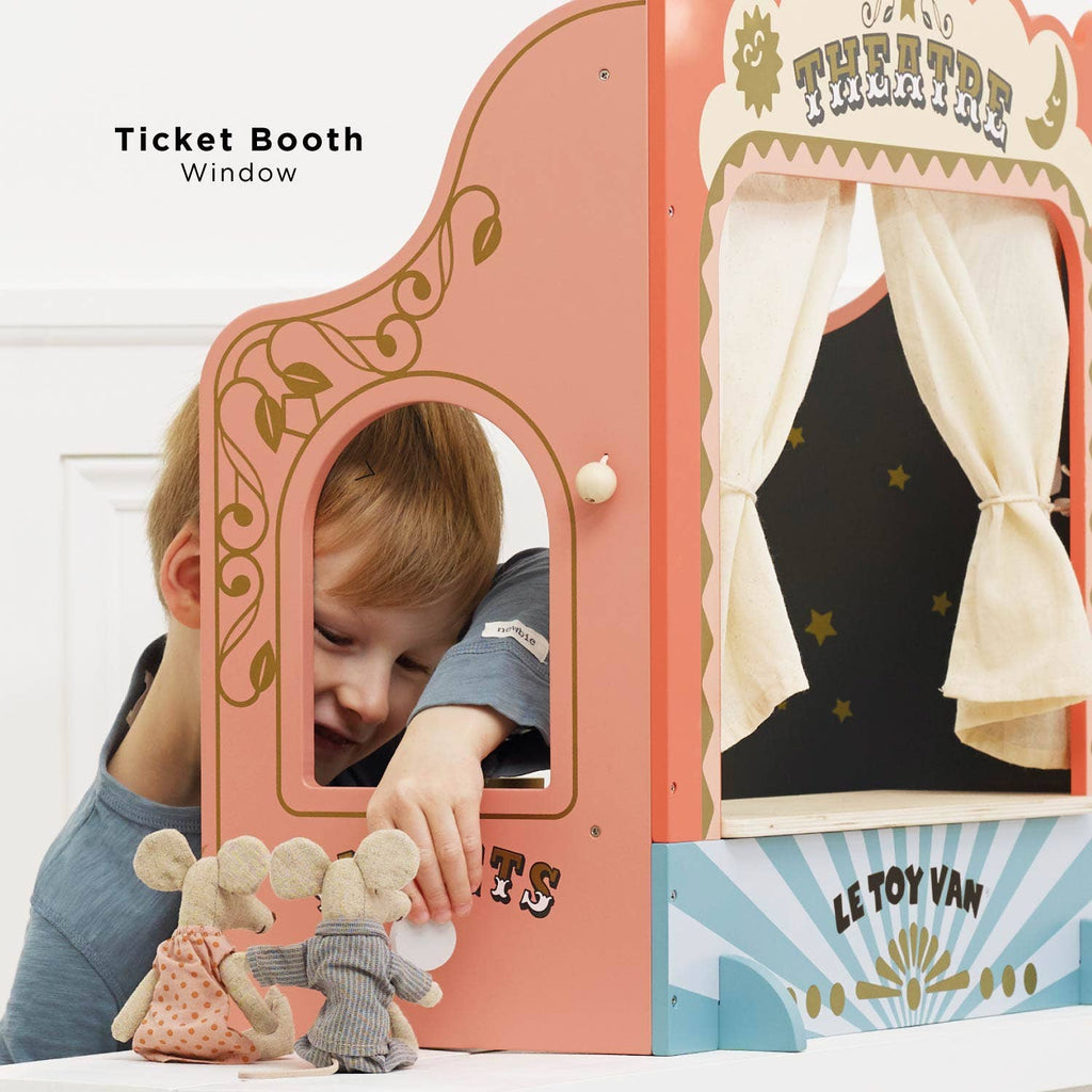 Tabletop Puppet Wooden Theater