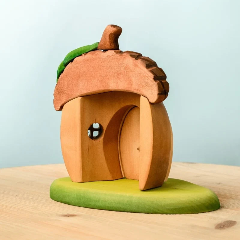 Bumbu Handmade Wooden Acorn House