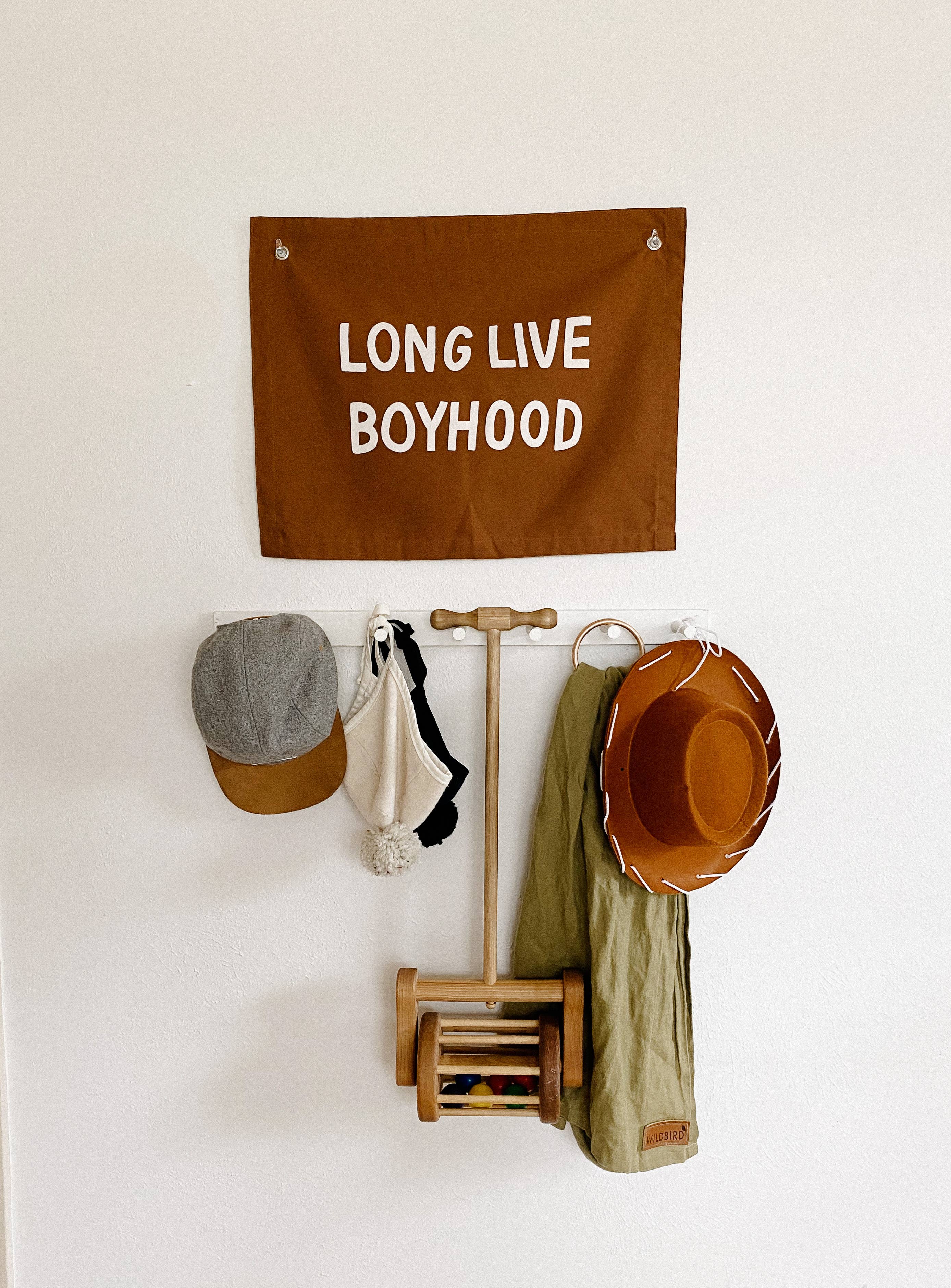 Long Live Boyhood Banner