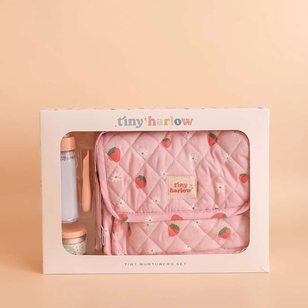 Tiny Nurturers Set - Strawberry Picnic For Dolls