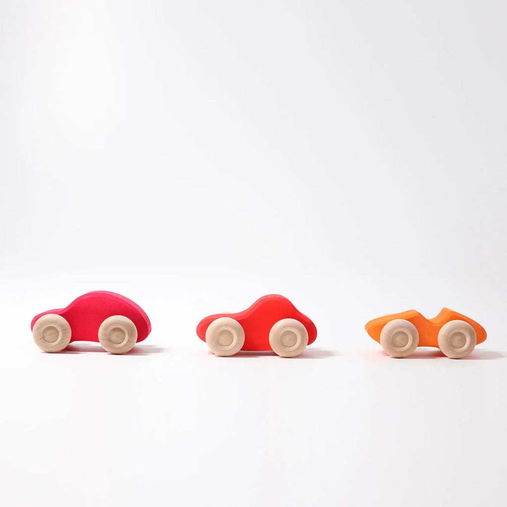 Grimm's Colored Wooden Cars