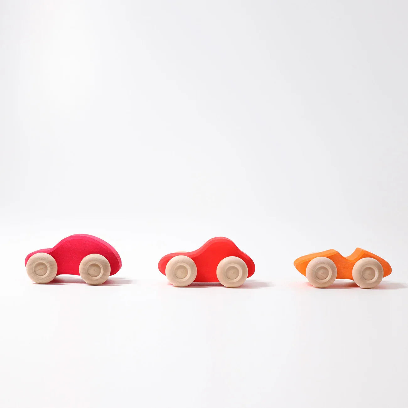 Grimm's Colored Wooden Cars