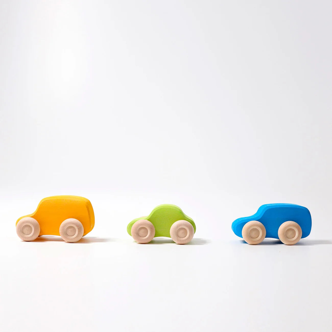 Grimm's Colored Wooden Cars