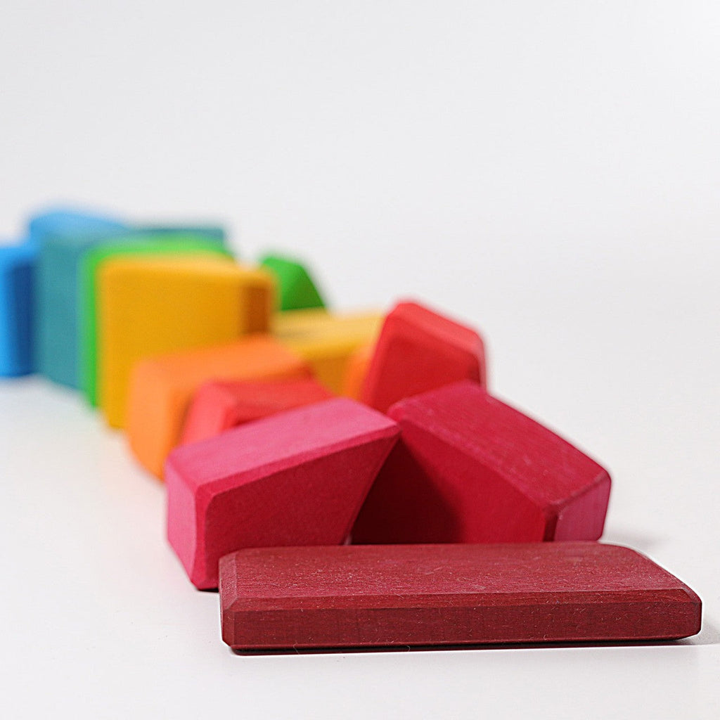 Grimm's Colored Waldorf Blocks