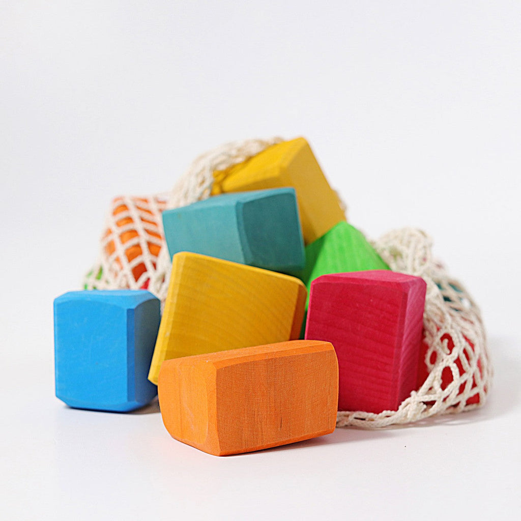 Grimm's Colored Waldorf Blocks