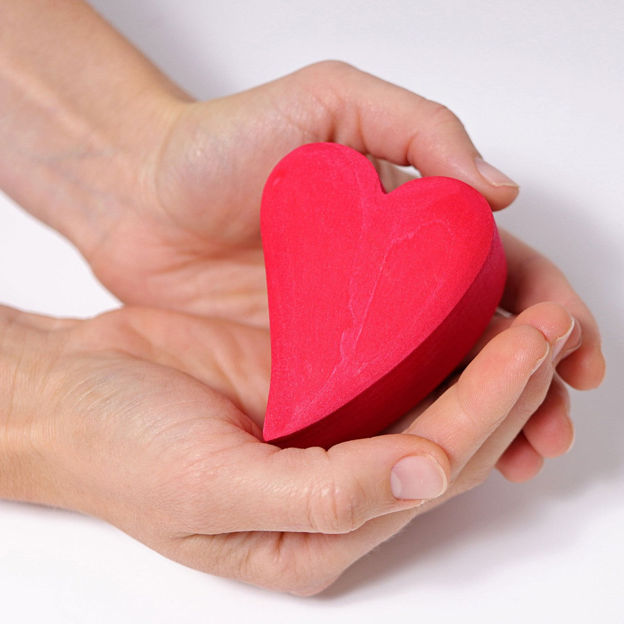 Grimm's Red Hearts Building Blocks