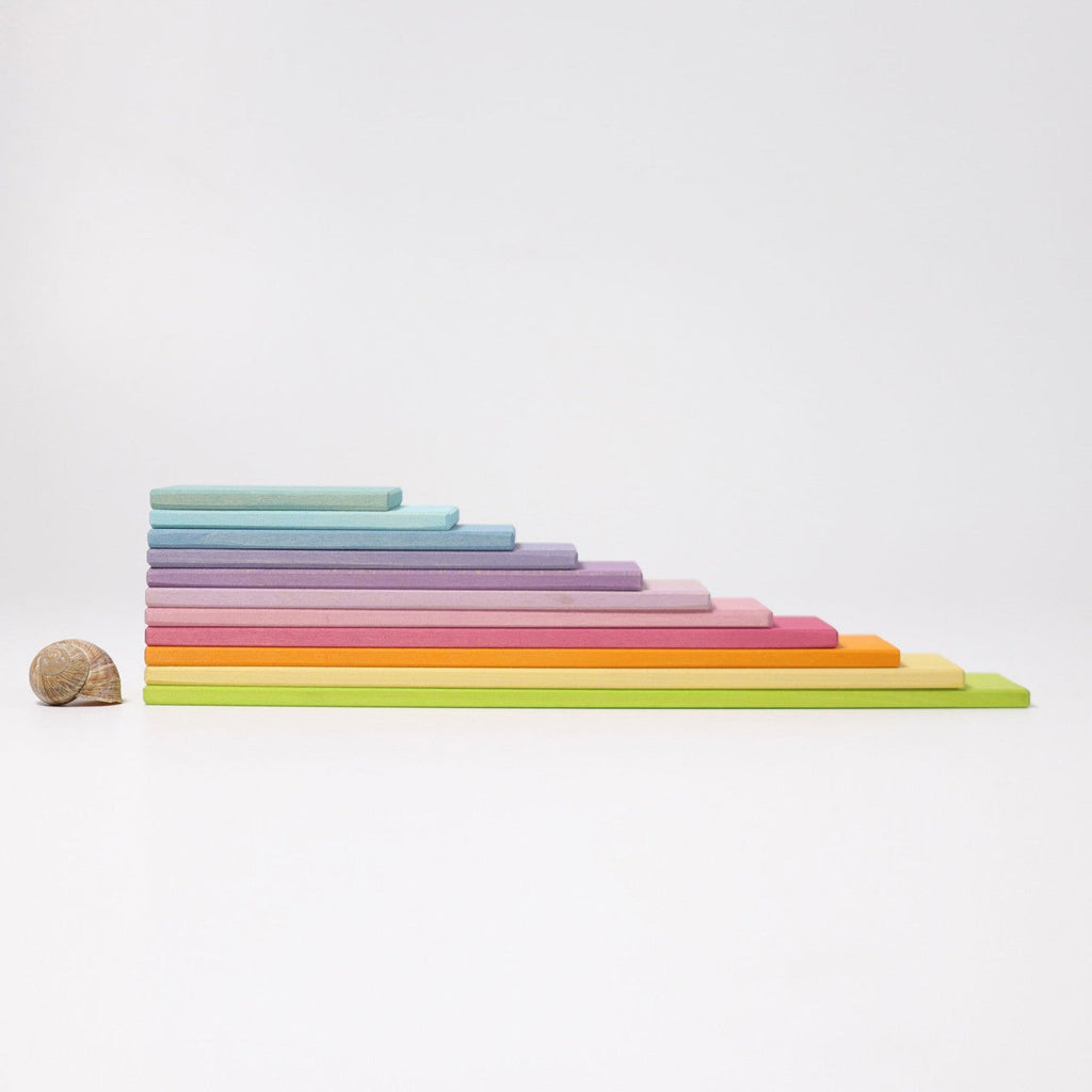 Grimm's Pastel Building Boards Set