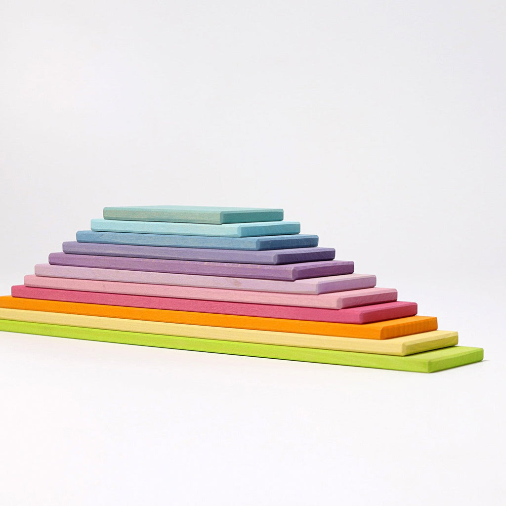 Grimm's Pastel Building Boards Set