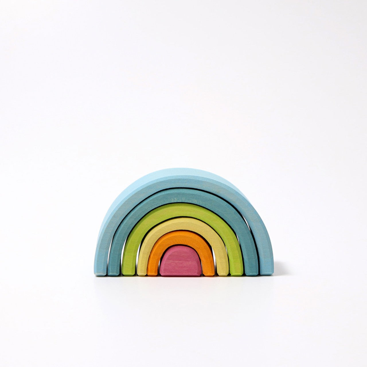 Grimm's Small Wooden Rainbow, Pastel