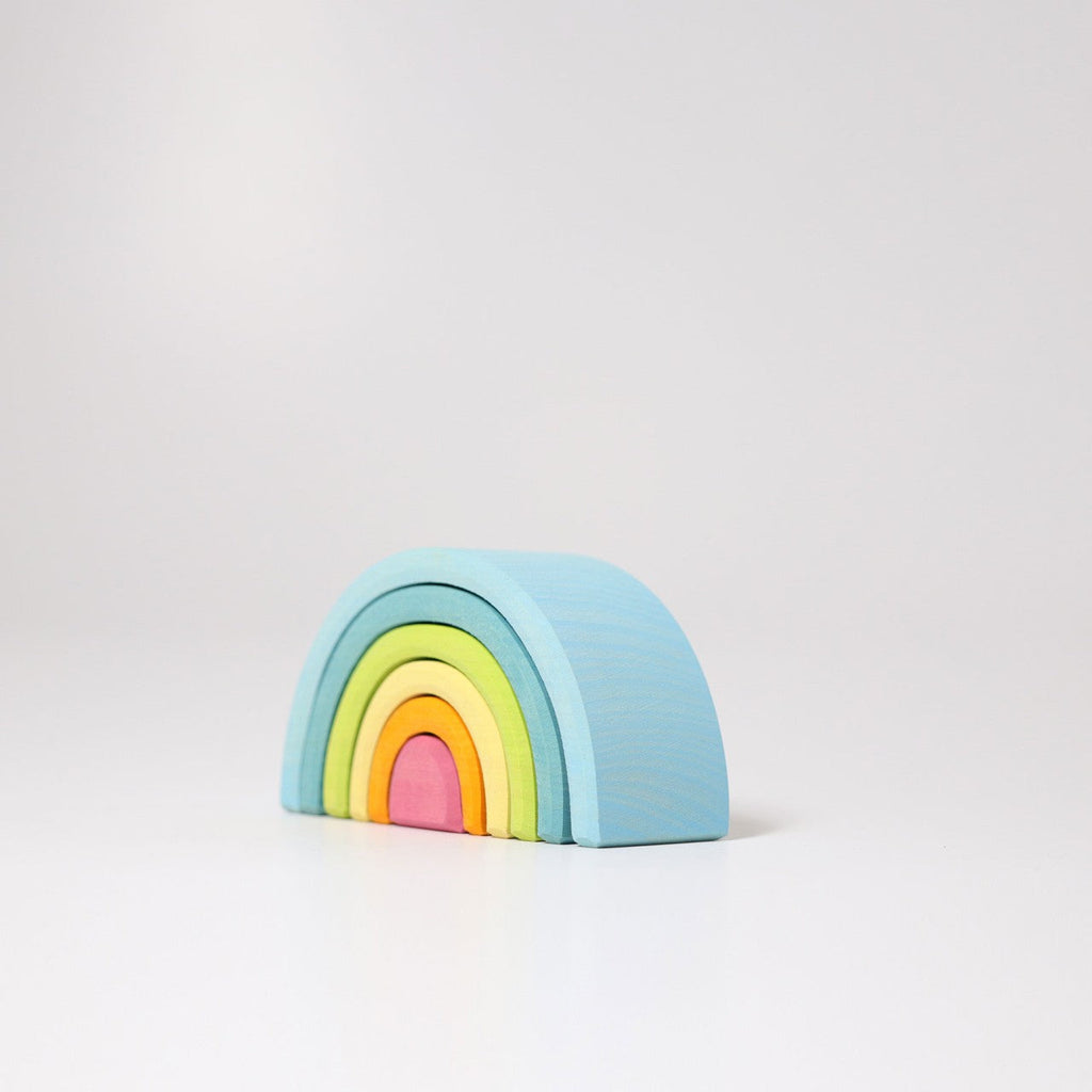 Grimm's Small Wooden Rainbow, Pastel