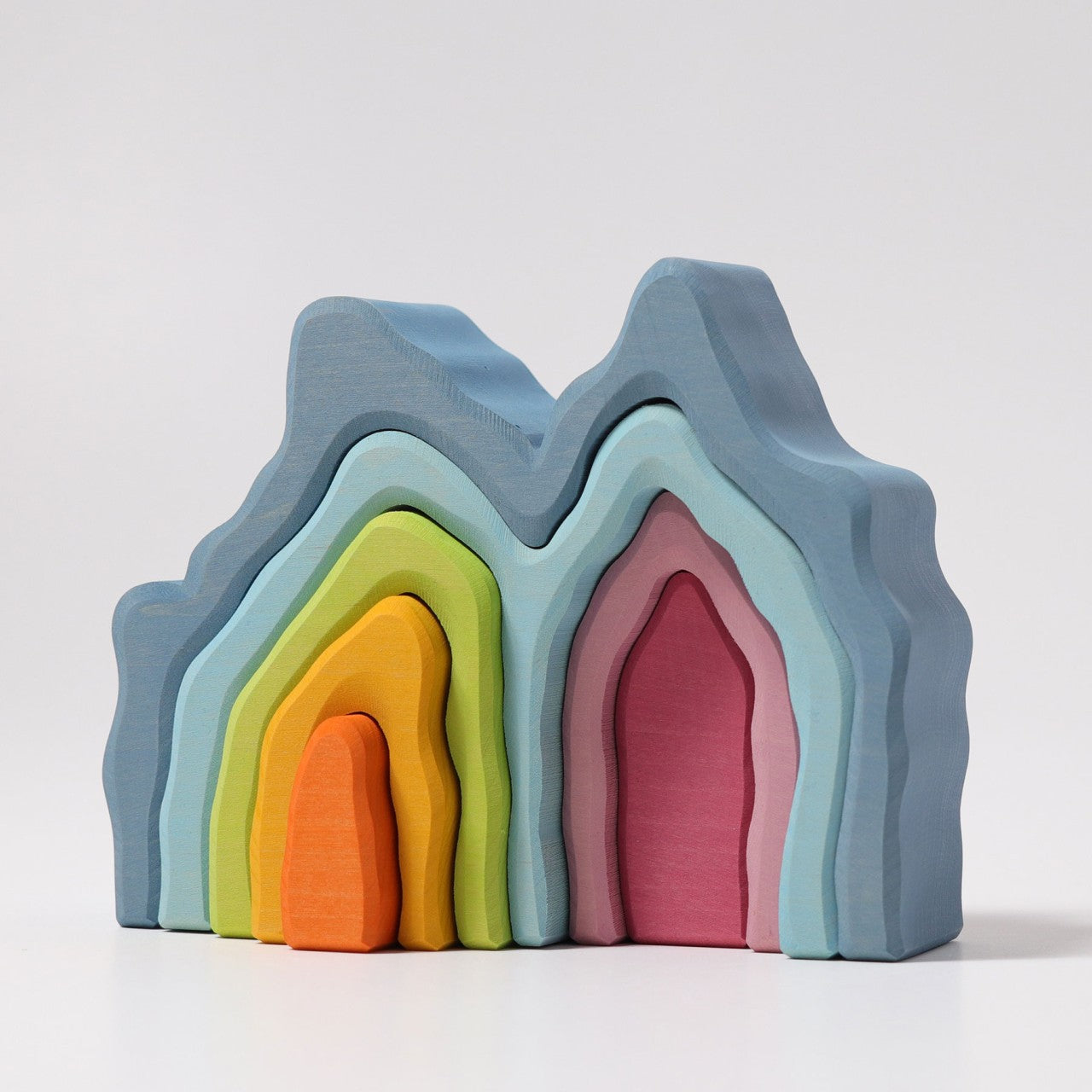 Grimm's Blue Cave Arch Stacking Toy
