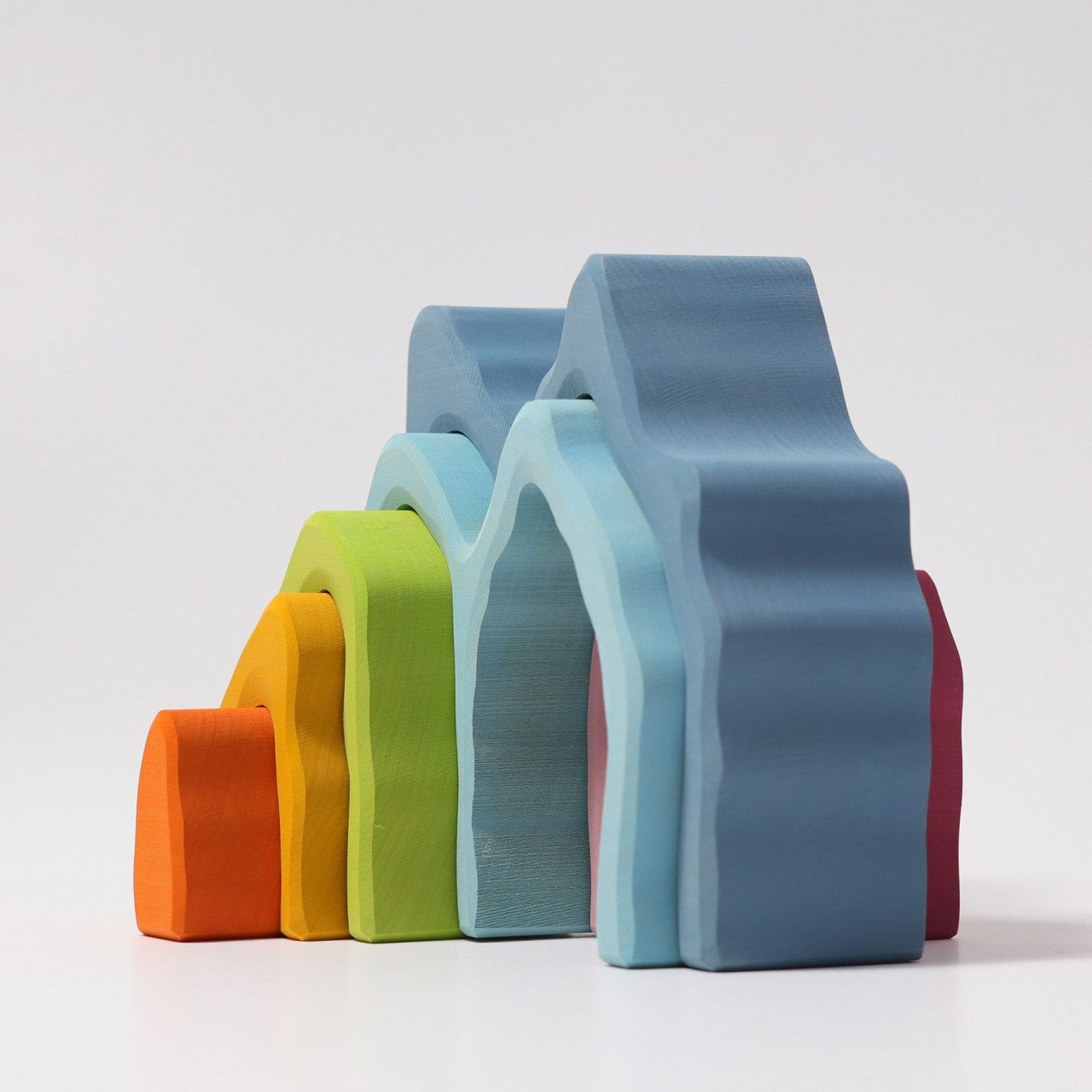 Grimm's Blue Cave Arch Stacking Toy