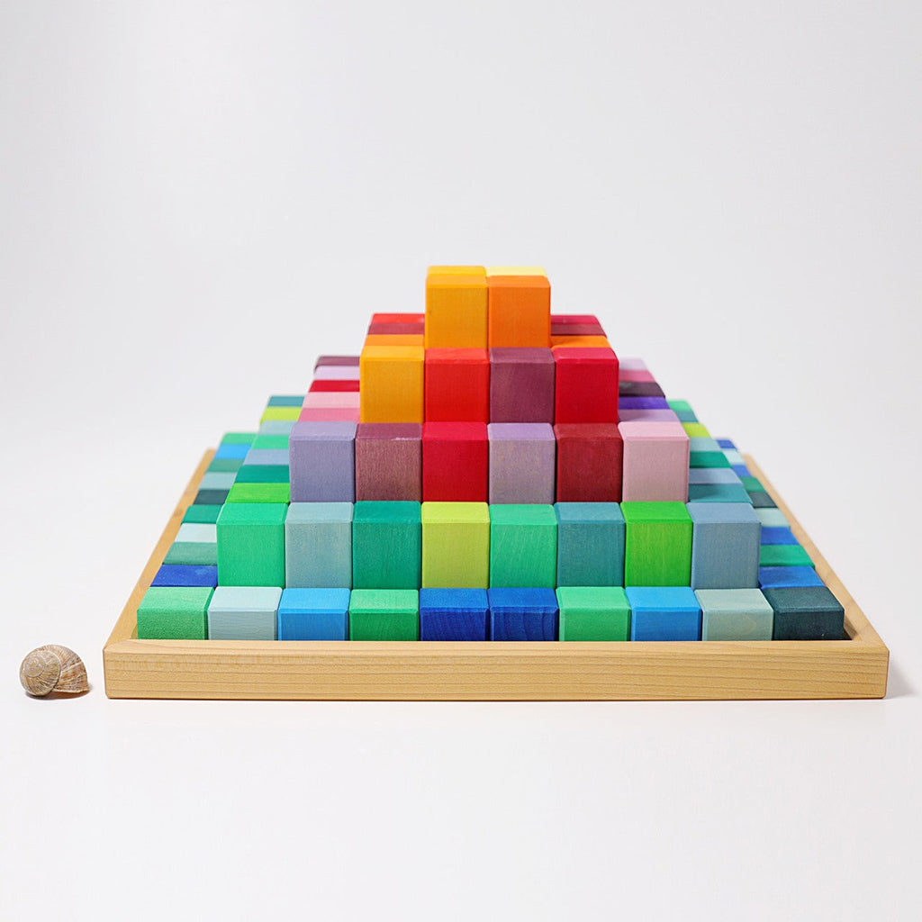 Grimm's Stepped Pyramid Block Set - Large