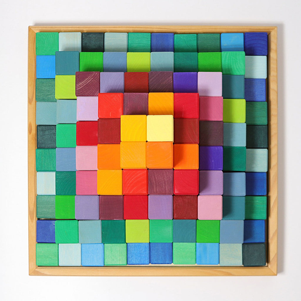 Grimm's Stepped Pyramid Block Set - Large