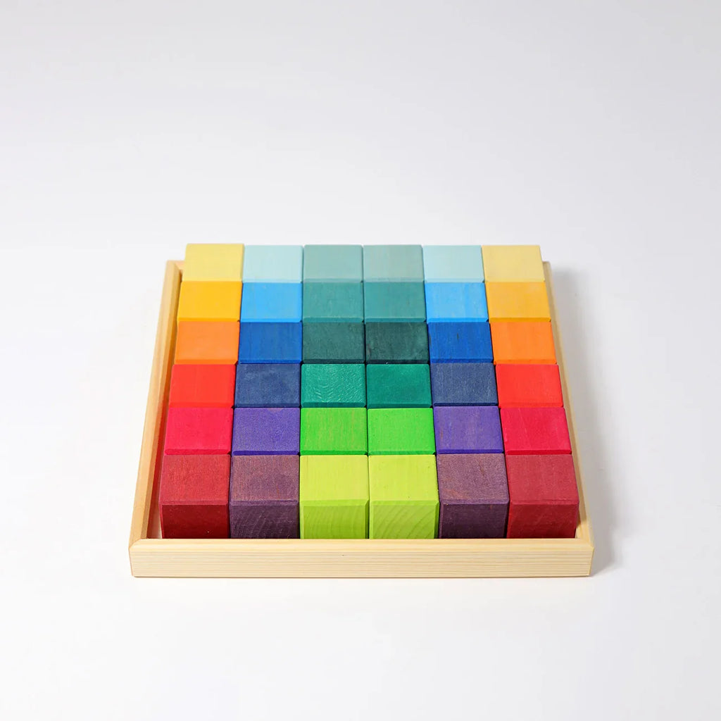 Grimm's Rainbow Mosaic Building Blocks
