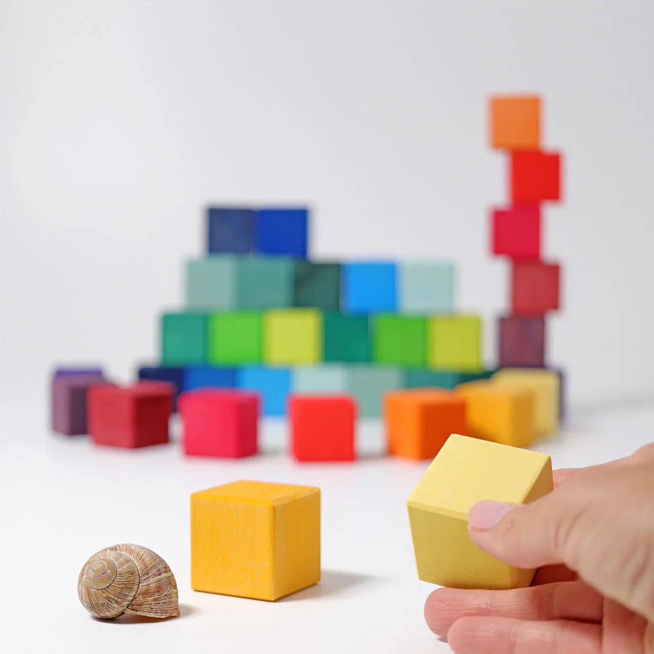 Grimm's Rainbow Mosaic Building Blocks