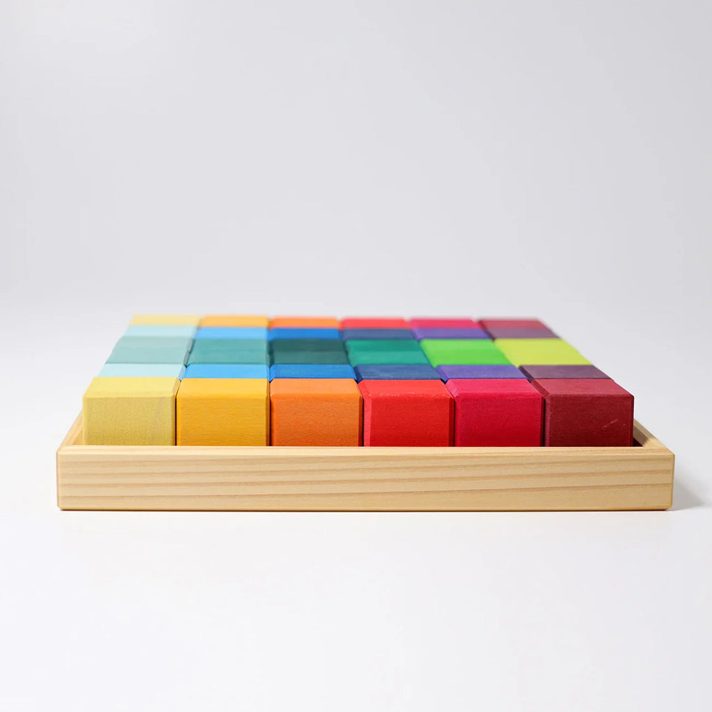 Grimm's Rainbow Mosaic Building Blocks