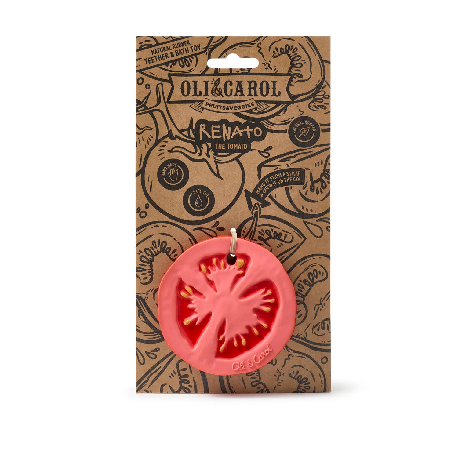 Renato the Tomato  Teething Toy
