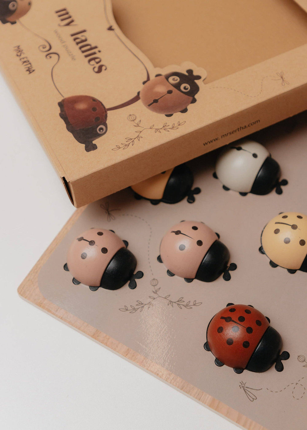 My Little Lady Bug Wooden Puzzle