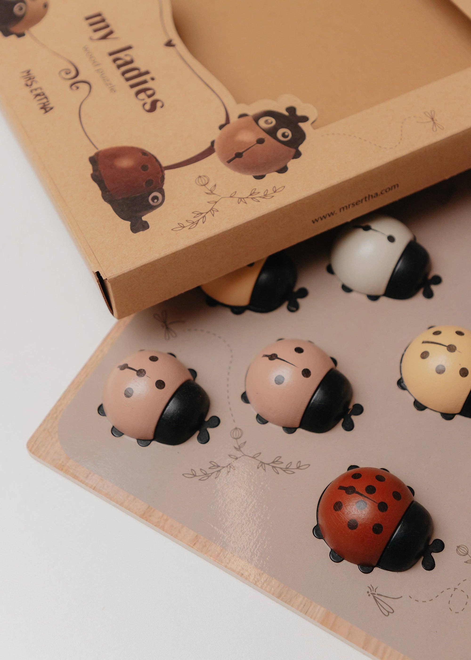 My Little Lady Bug Wooden Puzzle