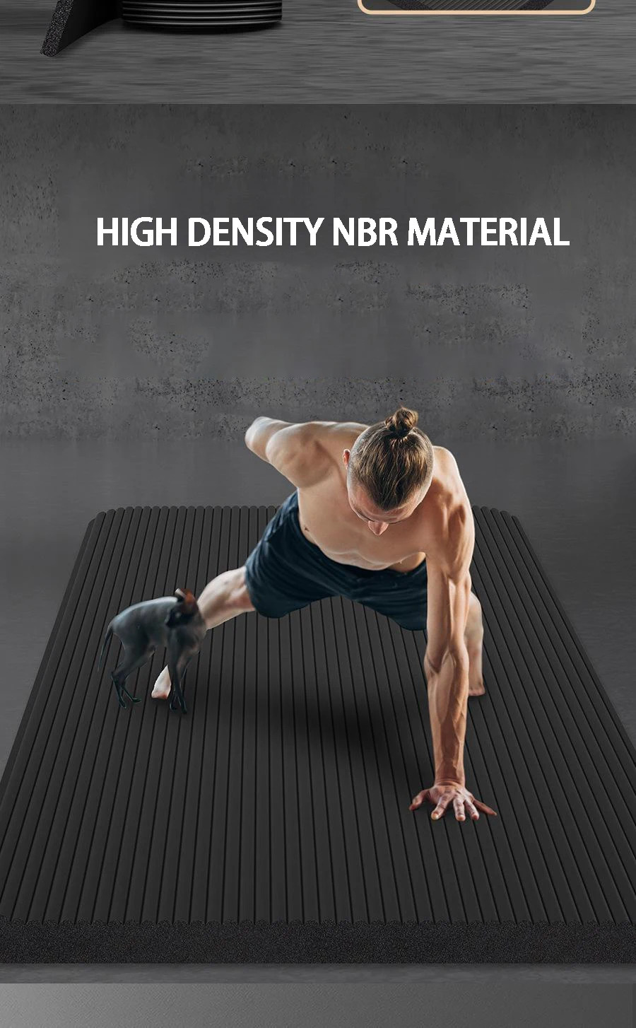 Extra Thick Yoga Mat 20mm – Extra Long 79 x 35 Inch Non-Slip Exercise Mat for Men, High-Density Cushioning for Pilates, Fitness, Stretching & Home Gym Workouts