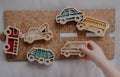 Service Vehicle Cutter Set - Eco Playdough Tool