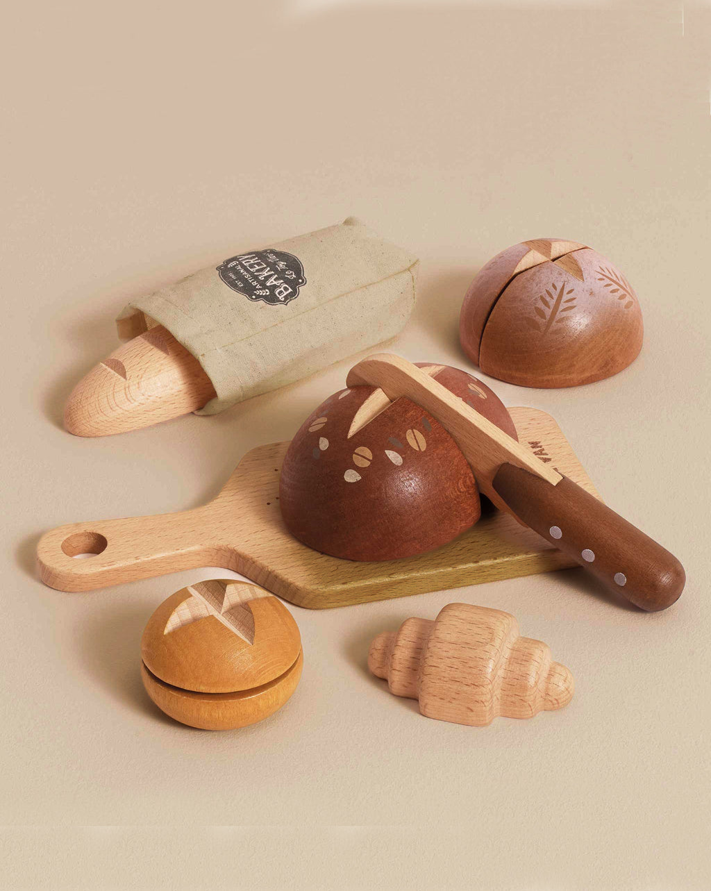Artisan Bread and Knife Set