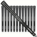 13-Piece Golf Grip Set Standard & Midsize - Rubber Non-Slip Golf Club Grips for Men Women, All Weather Control, Available in White Blue Red Silver | Replacement Golf Grips for Irons Drivers Putters