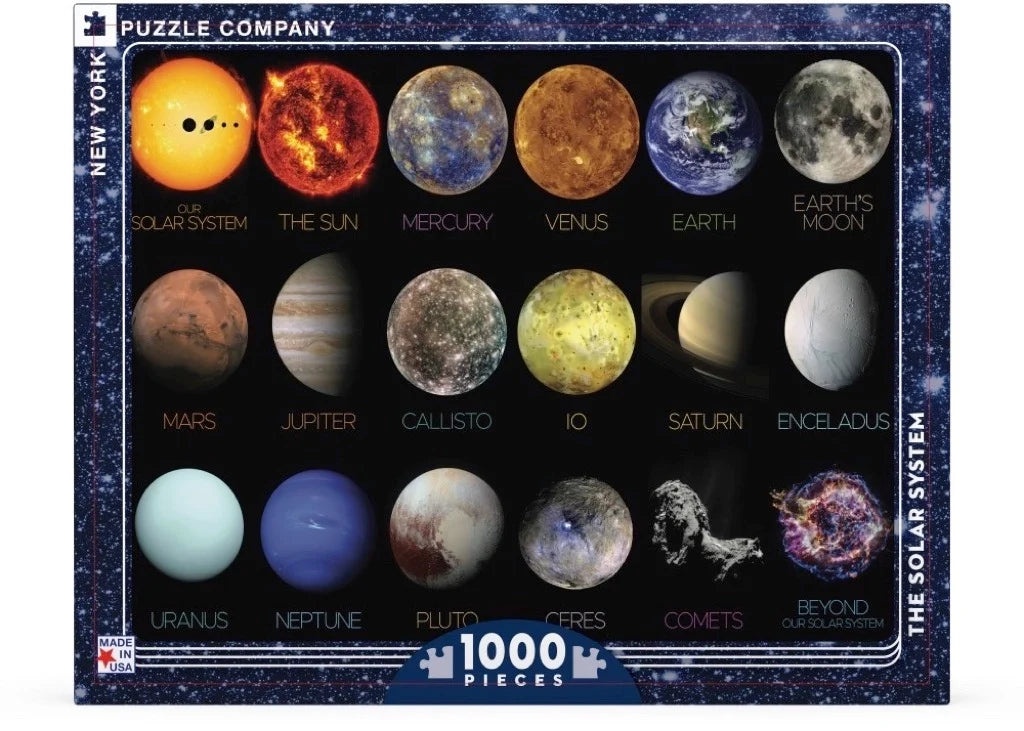 NASA, The Solar System - 1000 Pieces