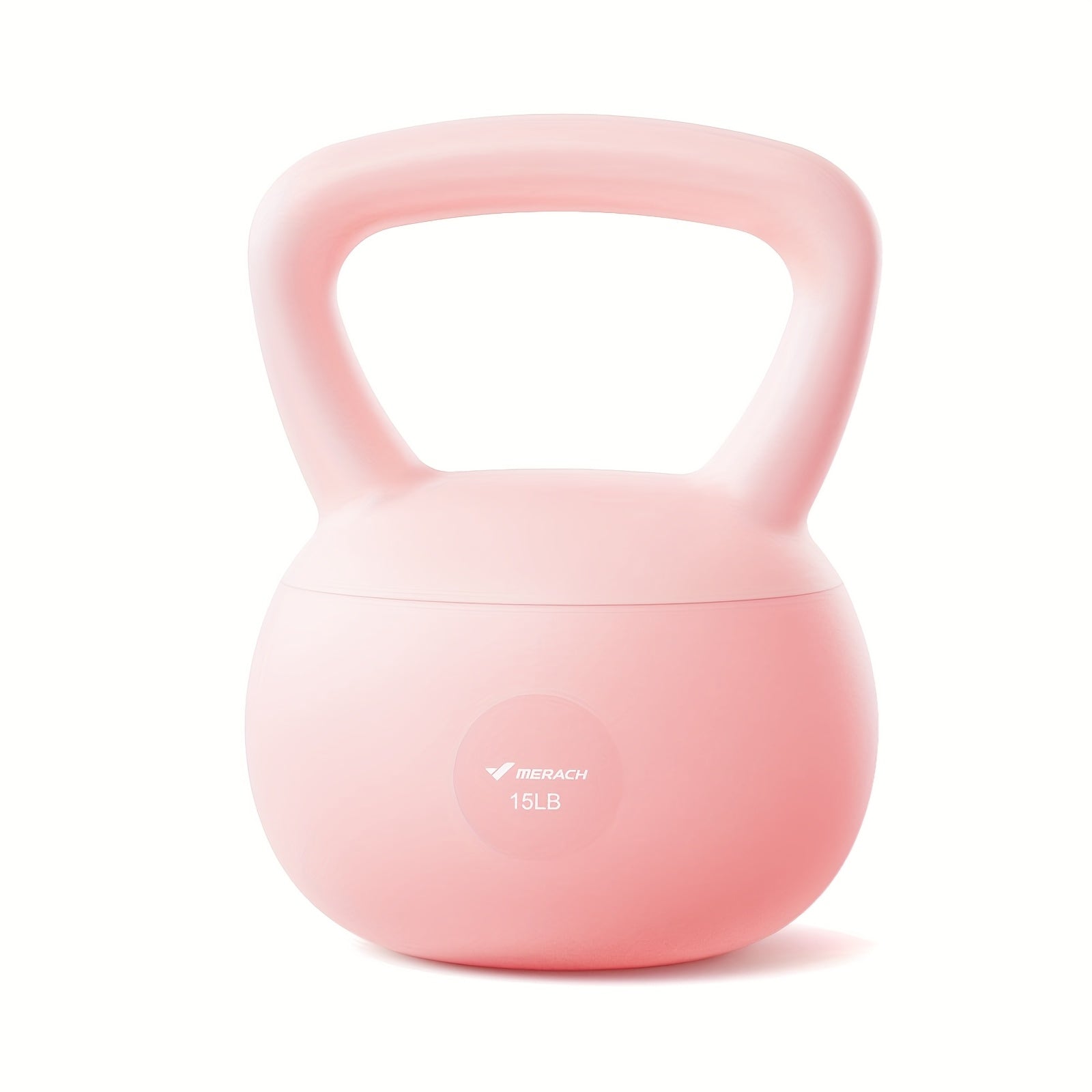 Soft Kettlebell Sand-Filled with Non-Slip Wide Grip Handle & Cushioned Base – Premium Mineral Sand Kettle Bell for Safe Strength Training, Home Gym & Fitness, Available in 15lbs & 25lbs