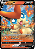 Victini V (021/163) [Sword & Shield: Battle Styles]