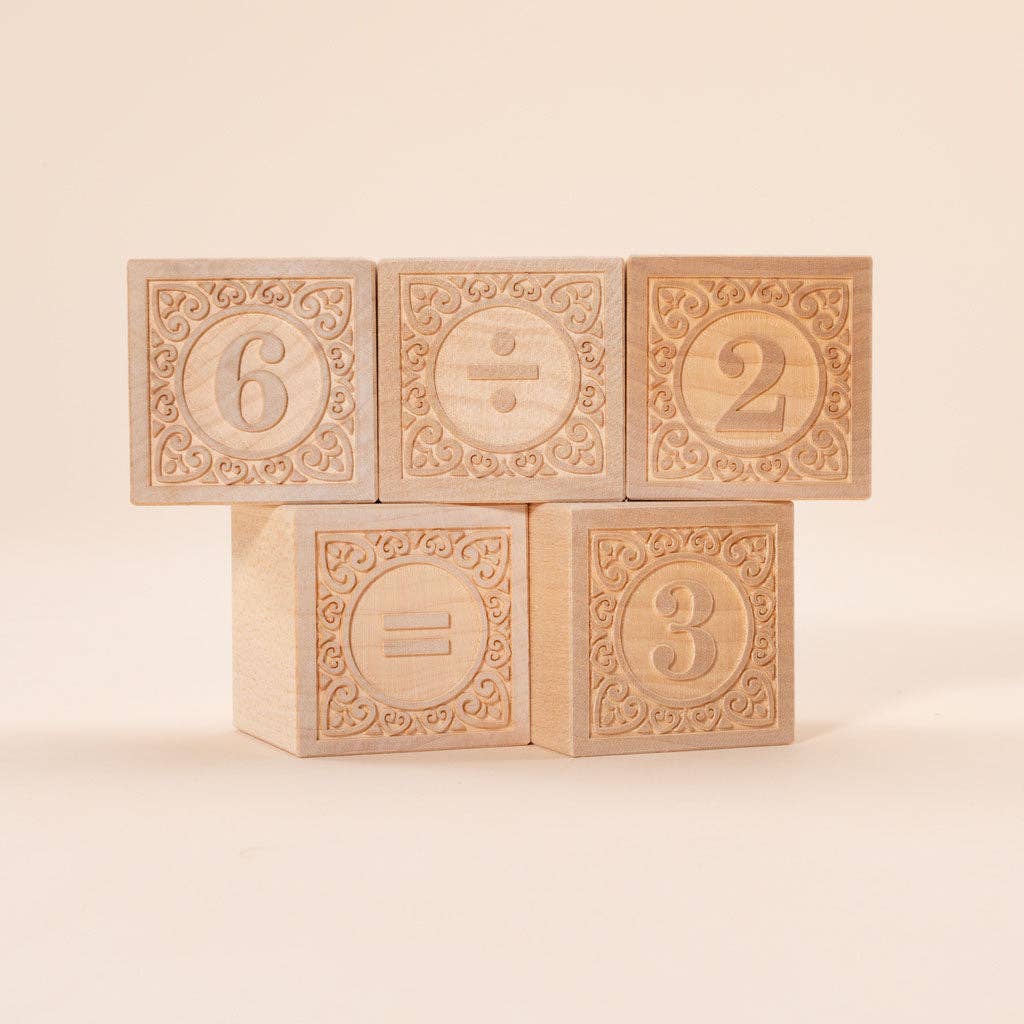 Uncle Goose Number Alphablank Blocks