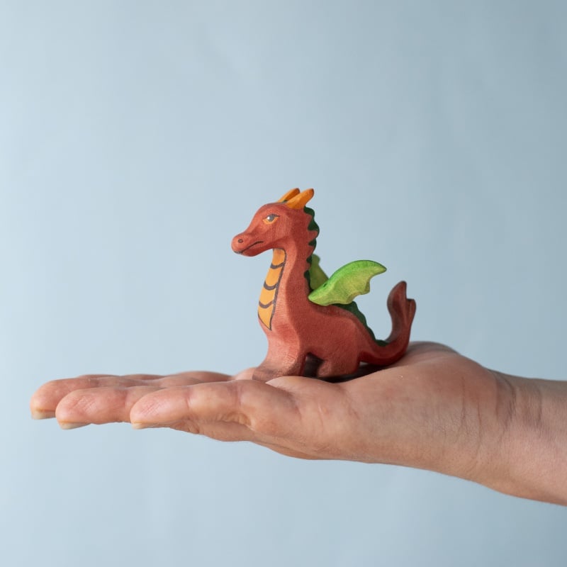 Bumbu Handmade Wooden Baby Dragon