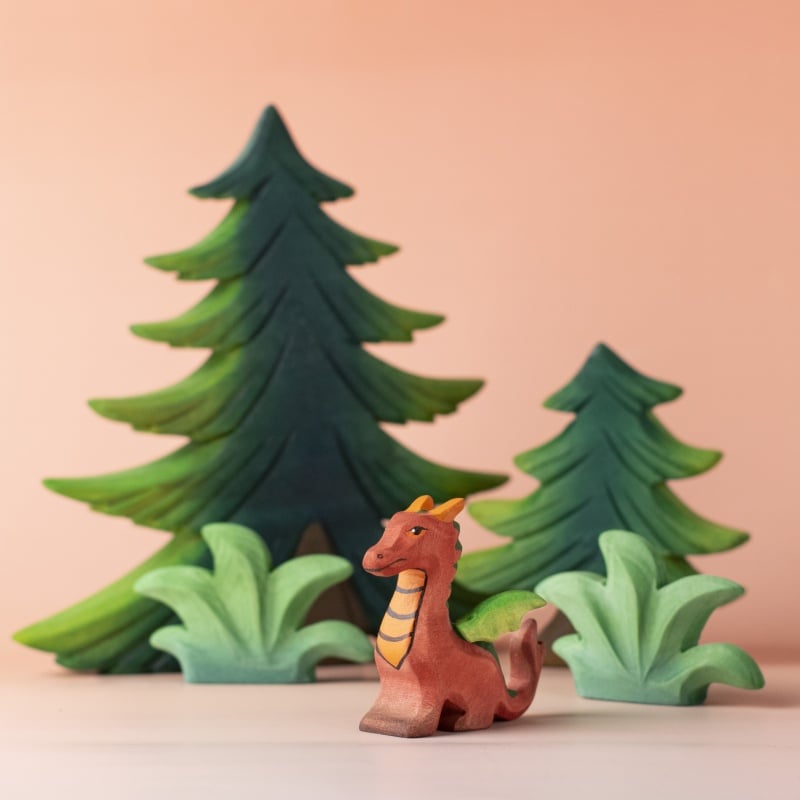 Bumbu Handmade Wooden Baby Dragon