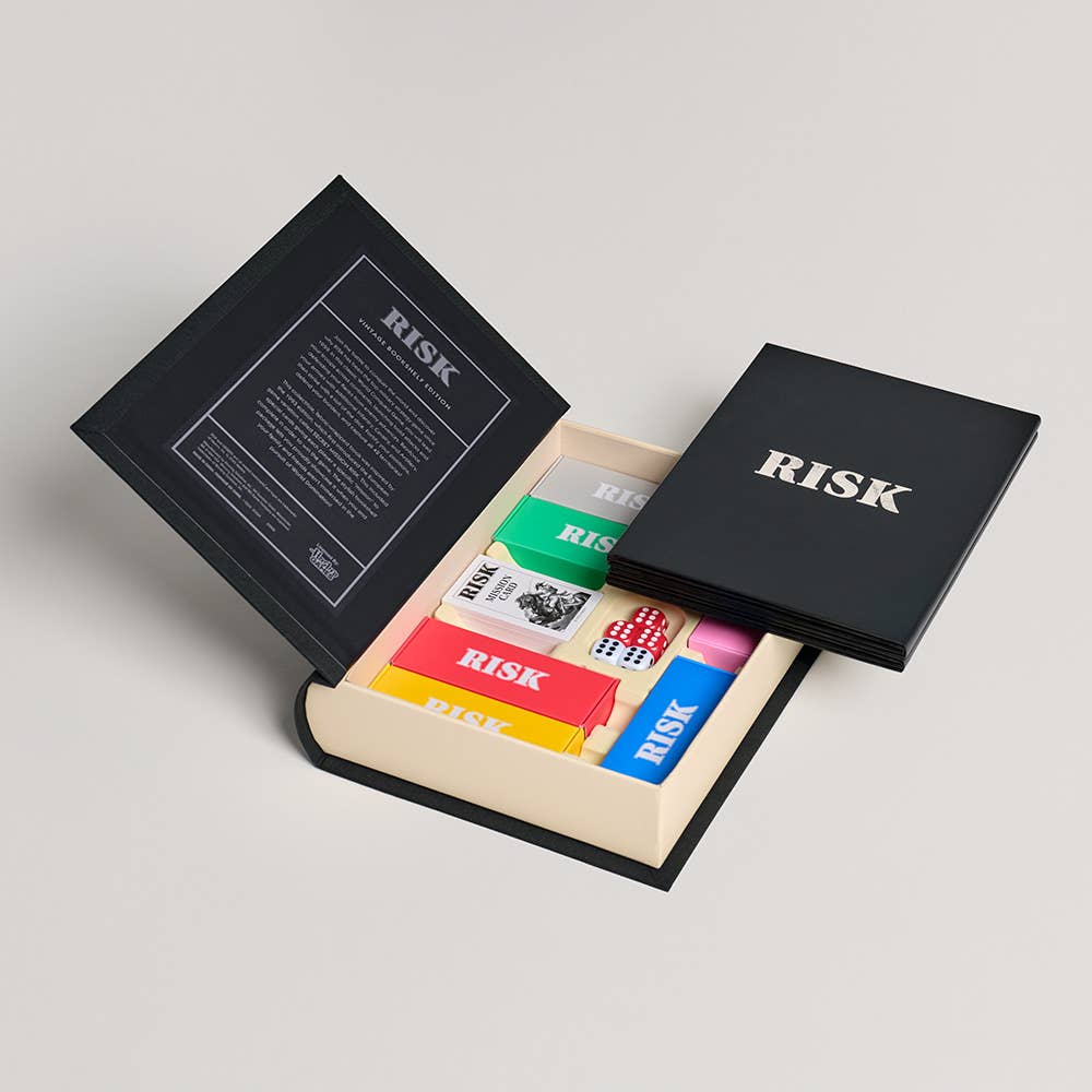 Board Game: Risk Vintage Bookshelf Edition