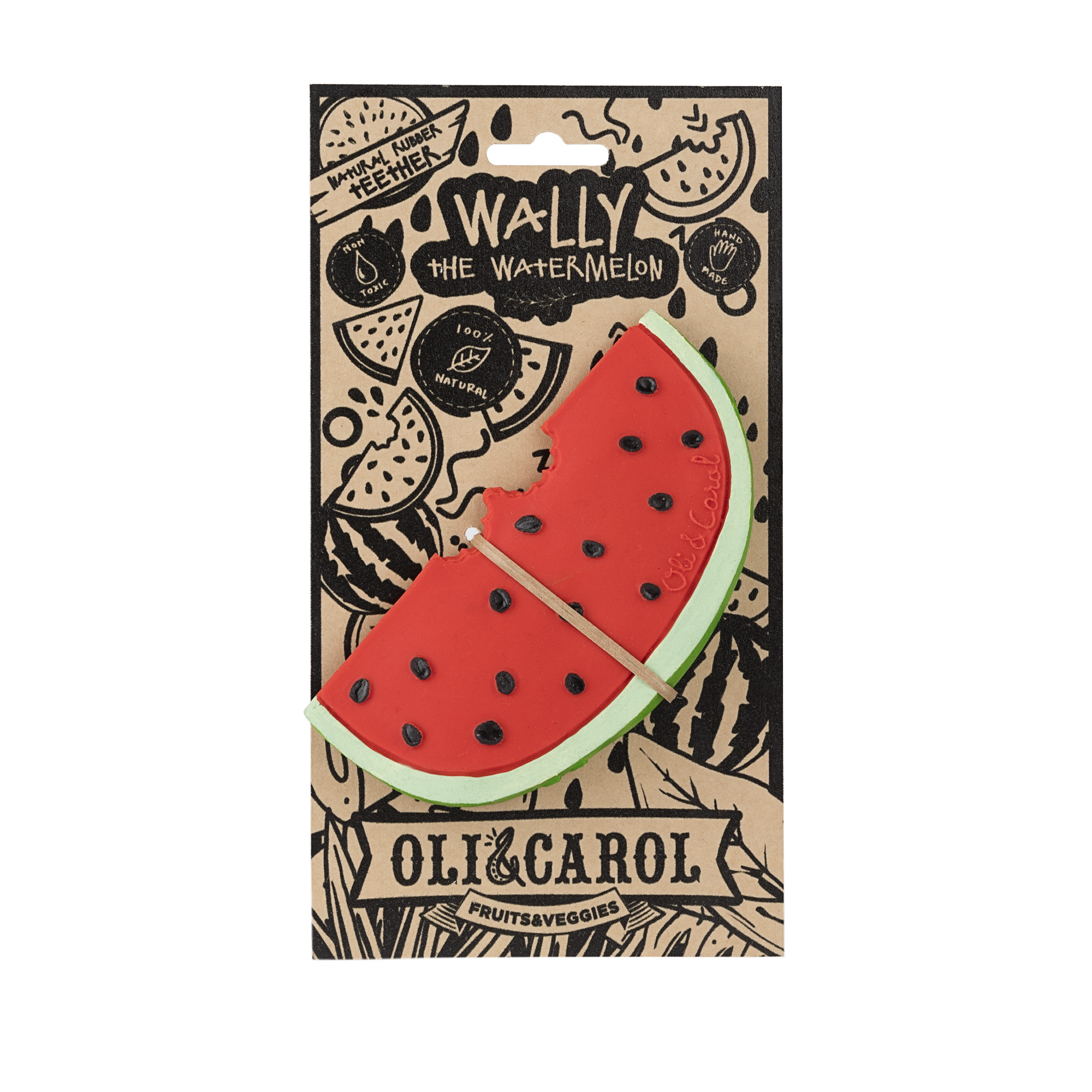 Wally the Watermelon Teething Toy