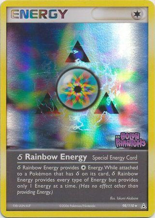 Rainbow Energy (98/110) (Delta Species) (Stamped) [EX: Holon Phantoms]