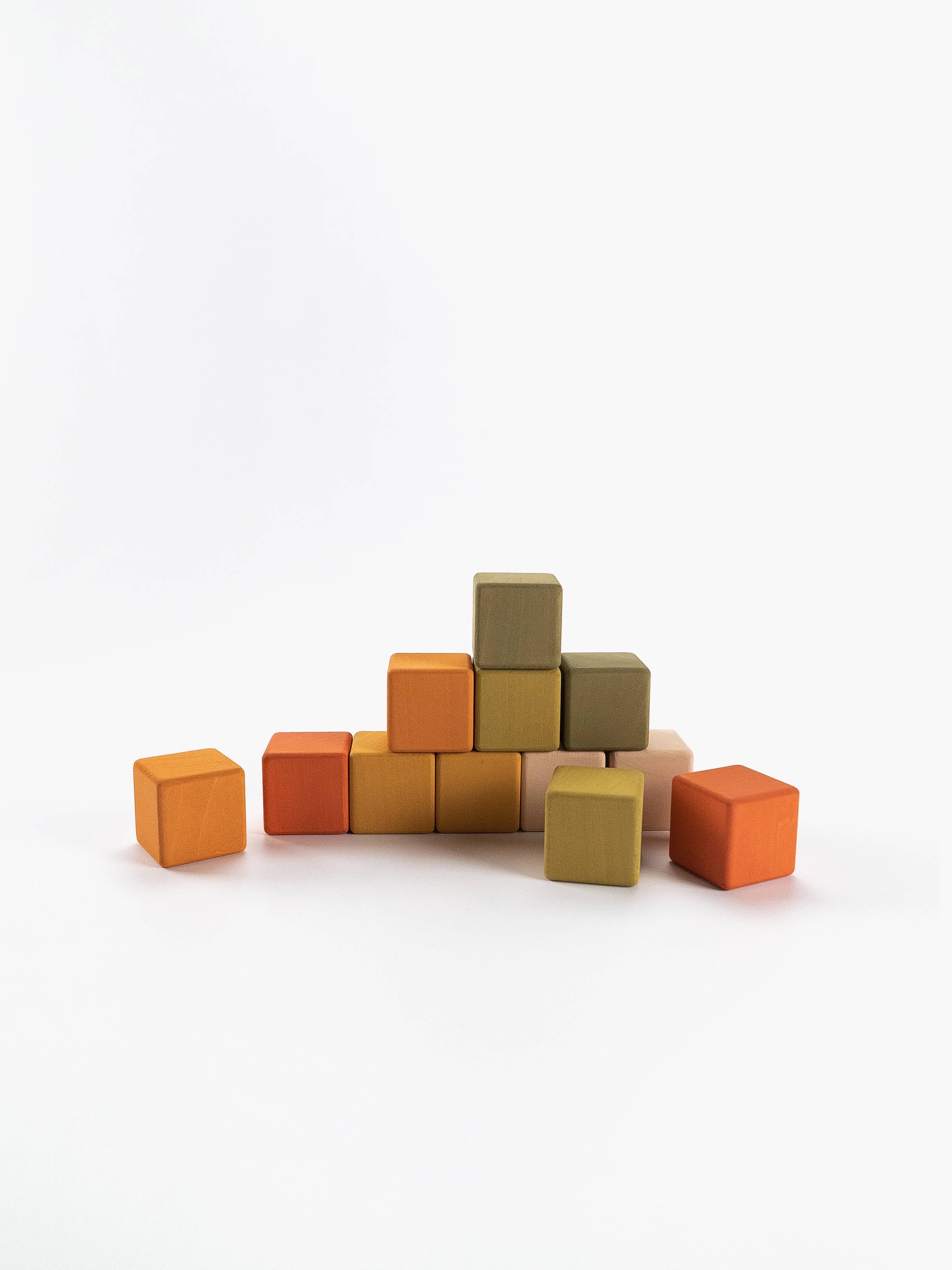 Sabo Concept Mini Wooden Blocks - Flower Meadow